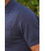 Bellagio All-Season Short Sleeve Merino Polo- Deep Blue