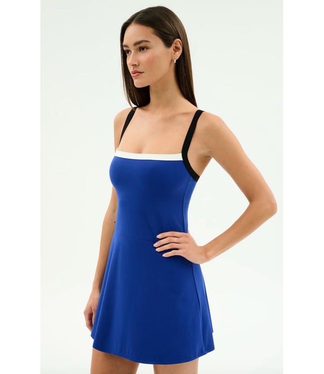 Monah Rigor Dress- Cobalt/Black