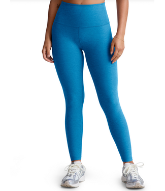 Beyond Yoga Spacedye Caught In The Midi HW Legging- Malibu Lagoon Heather