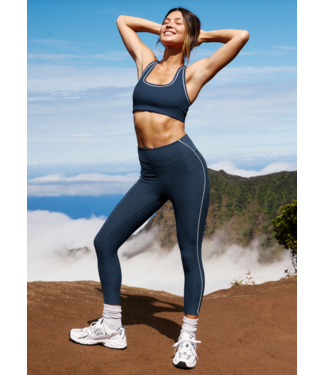 Beyond Yoga Spacedye Streamline Legging- Nocturnal Navy