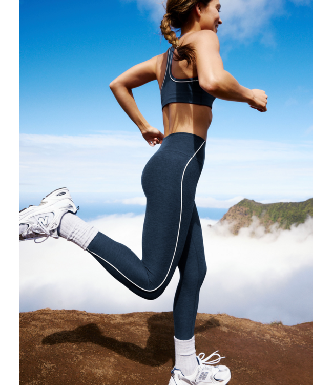 Spacedye Streamline Legging- Nocturnal Navy