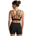 Spacedye Back To It Strappy Bra- Darkest Knight