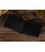 Handmade Leather Bifold Wallet- Black
