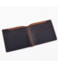 Handmade Leather Bifold Wallet- Dark Brown