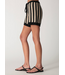 Suzie Knit Short- Natural/Onyx