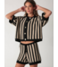 Suzie Knit Short- Natural/Onyx