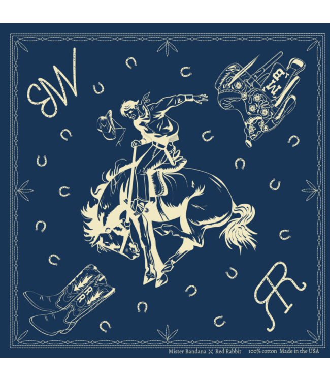 Buckskin Rider- Navy