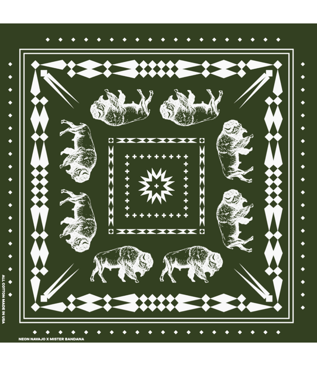 Great Plains Buffalo- Olive Green