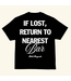 If Lost Tee - Black