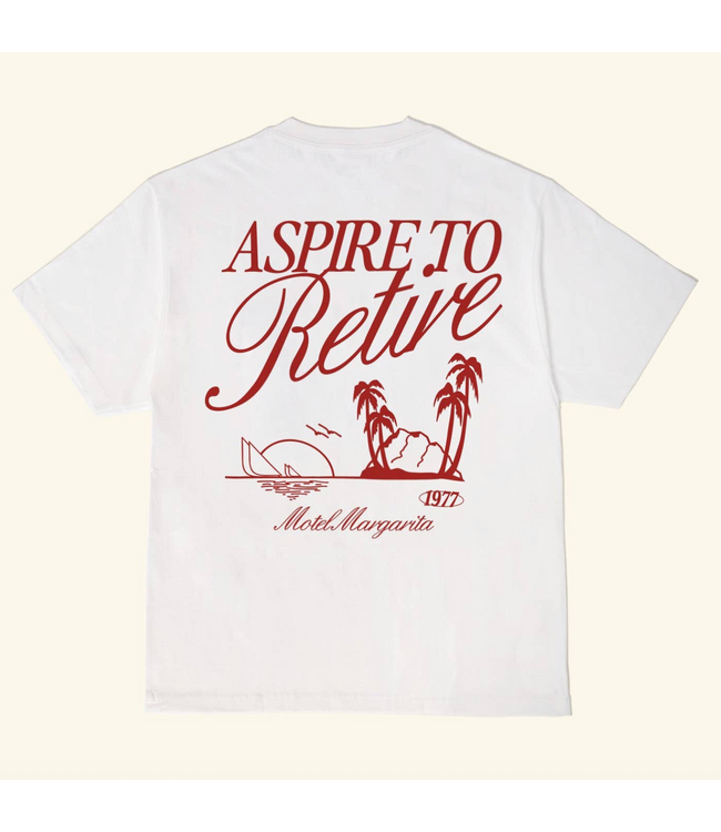 Retire Tee- White