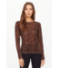 Ludlow Ada Long Sleeve Knit- Leopard