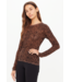 Ludlow Ada Long Sleeve Knit- Leopard