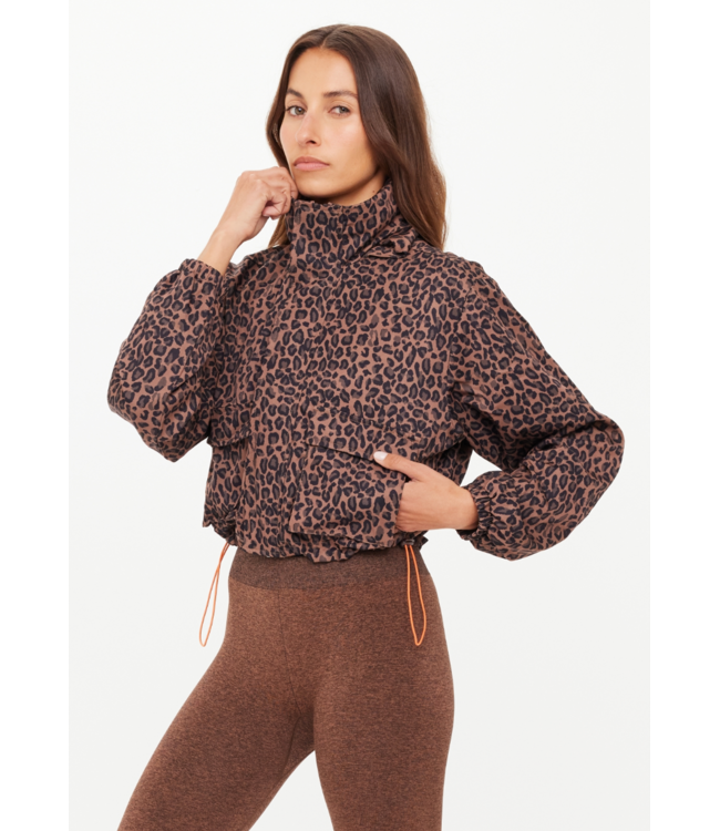 Ludlow Ace Shell Jacket- Leopard