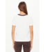 Zahra Rib Tee- Natural