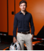 Apex Performance Dress Shirt- Navy