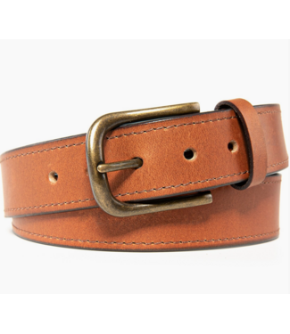 Genuine Leather Belt- Cognac