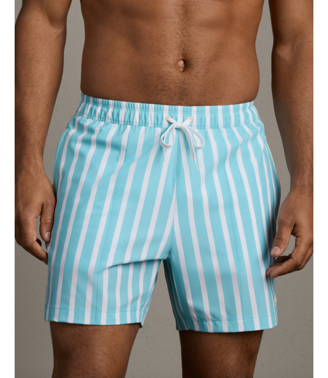 5.5" R&R Trunk- Belize Blue Wide Stripe