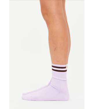The Upside Miami Crew Sock- Lilac