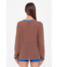 Avalon Bayli Knit Crew- Walnut