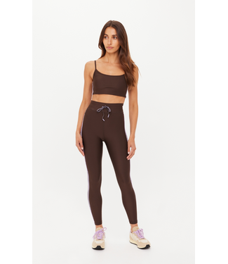 The Upside Oxford Hutton Scoop Bra- Cocoa