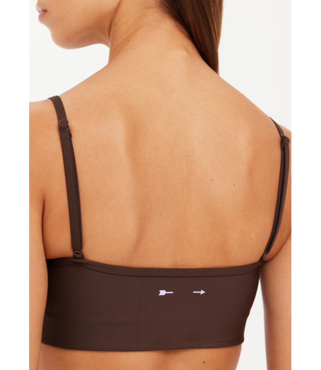 Oxford Hutton Scoop Bra- Cocoa
