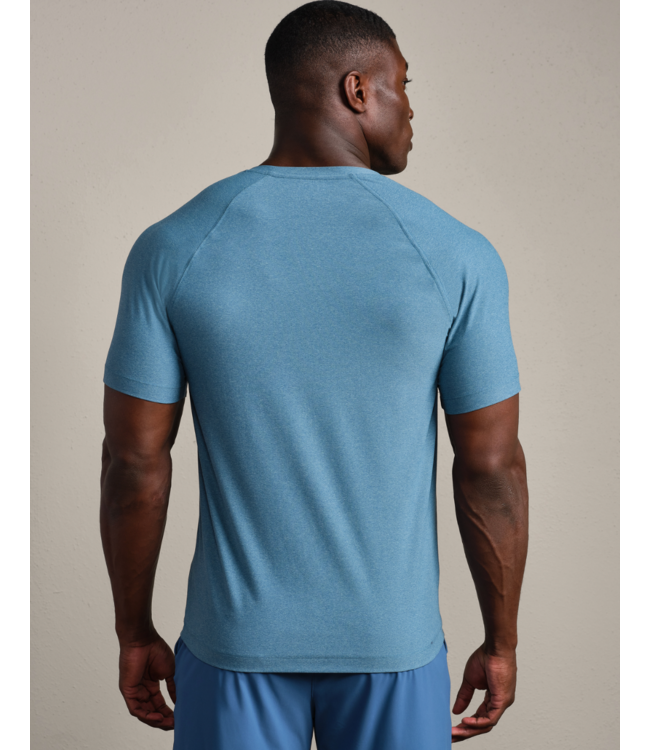 Reign Short Sleeve- Ash Blue/Cool Mint Heather