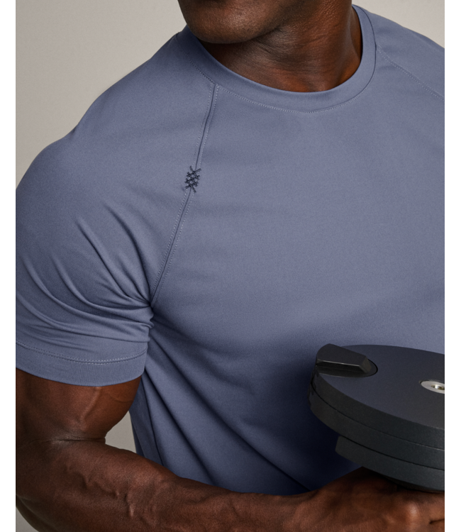 Reign Short Sleeve- Shale Blue