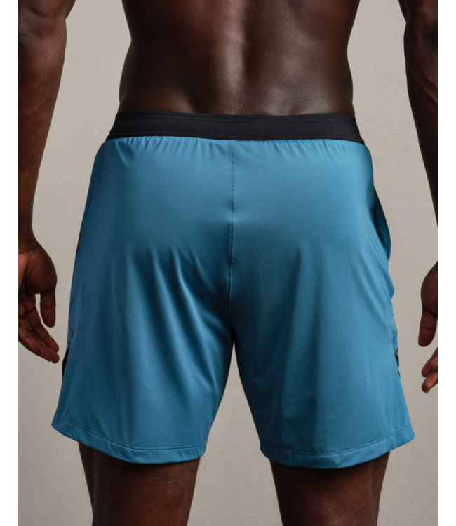 6" Endure Short Lined- Ash Blue