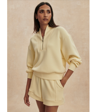 Varley Davidson Sweat- Anise Flower