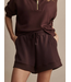 Atrium High Rise Short 4.5- Coffee Bean