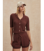 Modern Knit Short- Ironwood