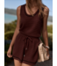 Gideon Knit Tank- Ironwood