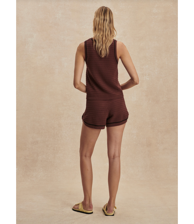 Gideon Knit Tank- Ironwood