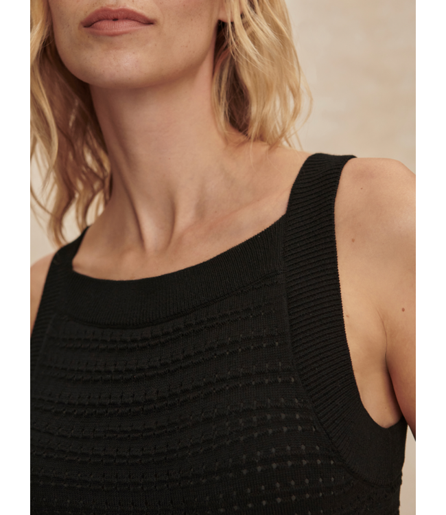 Cusack Knit Dress- Black
