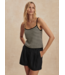 Jared Knit Top- Black/Egret