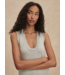 Kyler Tank Midi Dress- Light Grey Marl