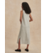 Kyler Tank Midi Dress- Light Grey Marl