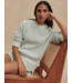 Seymour Knit Sweater- Blue Haze/Snow White