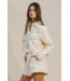 Shell & Starfish Cropped Jacket- Cream