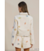 Shell & Starfish Cropped Jacket- Cream