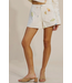 Shell & Starfish Shorts- Cream
