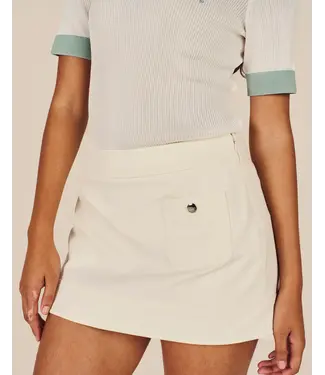 Malbon Gisela Skirt- Whisper White