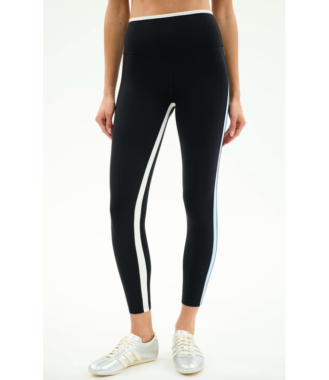 Sam High Waist Rigor 7/8- Black/Skylight