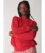 Chloe Sweater- Scarlet