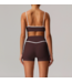 Lenox Biker Short Set- Purple/White