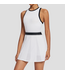 Lucia Pleated Tennis Dress- White