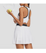 Lucia Pleated Tennis Dress- White