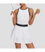 Lucia Pleated Tennis Dress- White