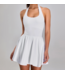 Olivia Halter Tennis Dress- White