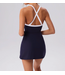 Kate Tennis Dress- Navy/White